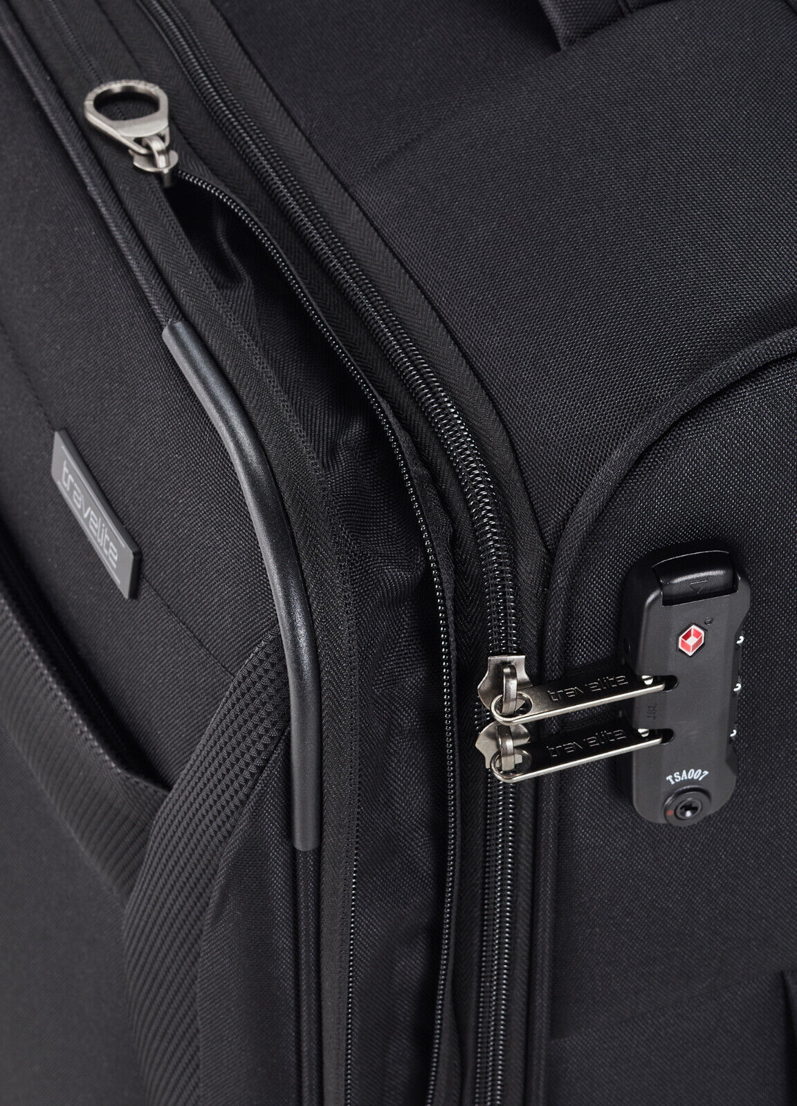 Travelite Chios Reisekoffer M Trolley Koffer 67cm 4 Rad / Rollen Dehnfalte TSA