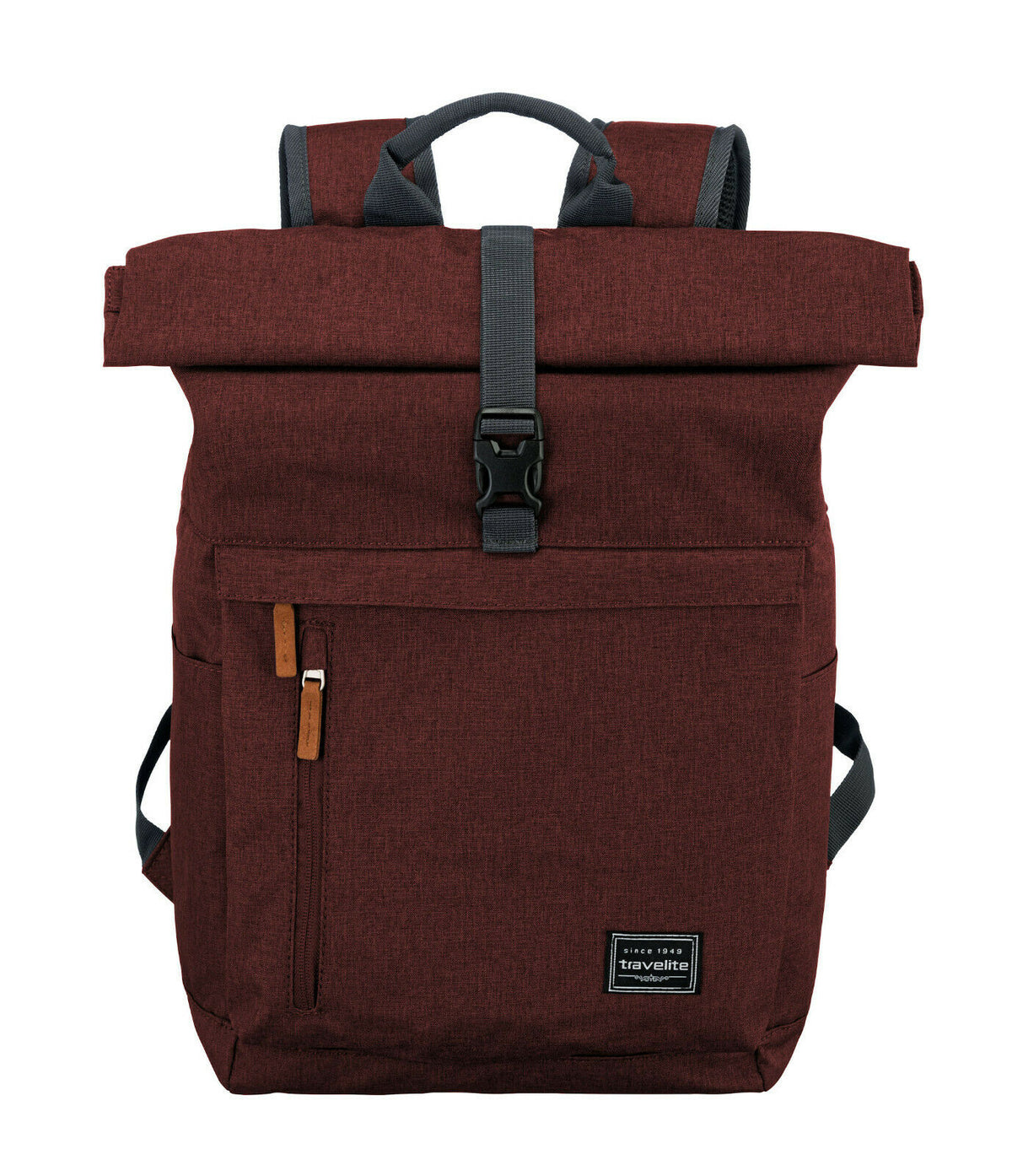 Travelite Basic Rollup Rucksack 35 Liter Bordeaux – Produktfoto 1