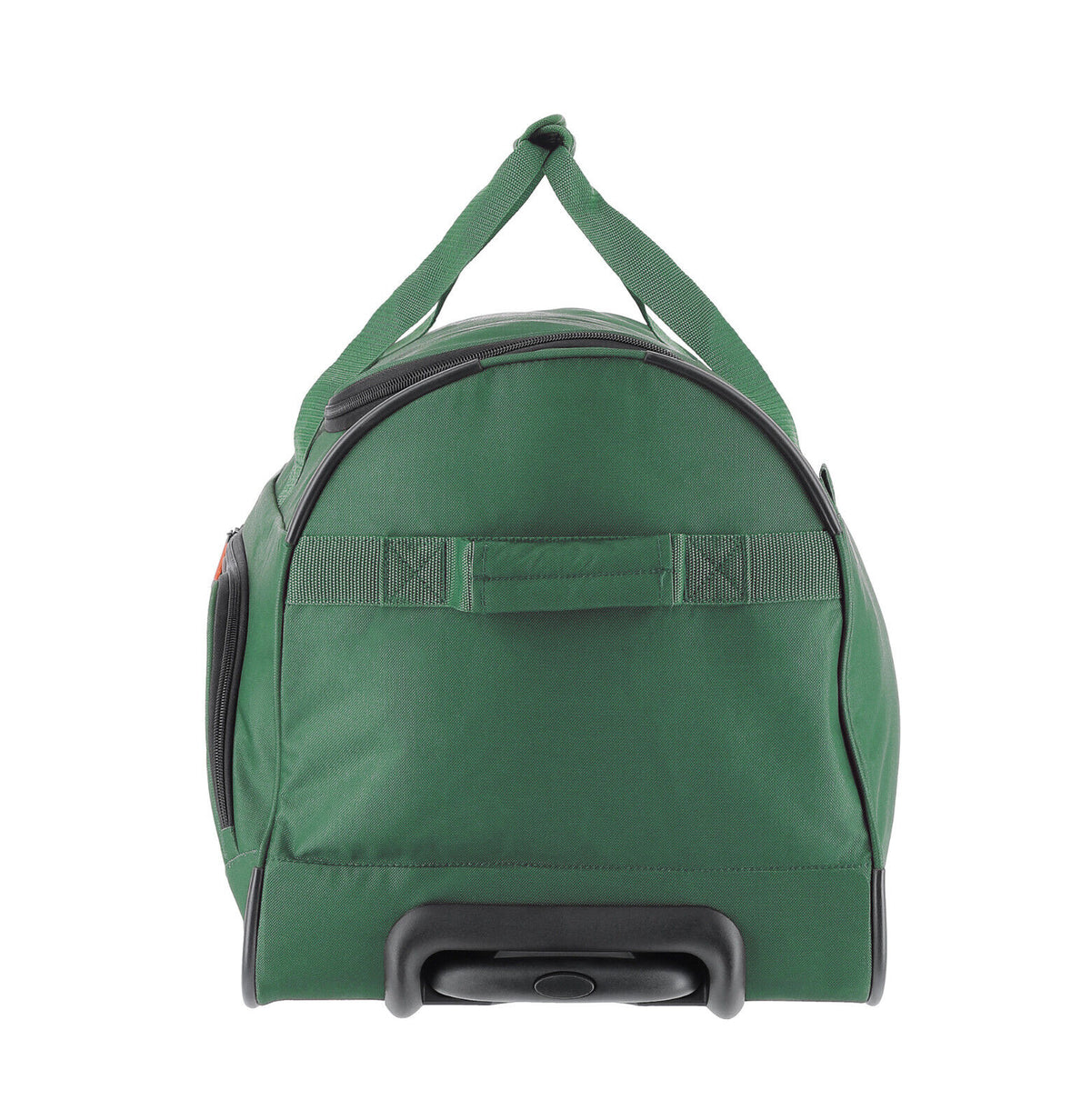 Travelite Basics Fresh Rollenreisetasche Dunkelgrün, 89 Liter, mit zwei Rollen und Teleskopgriff