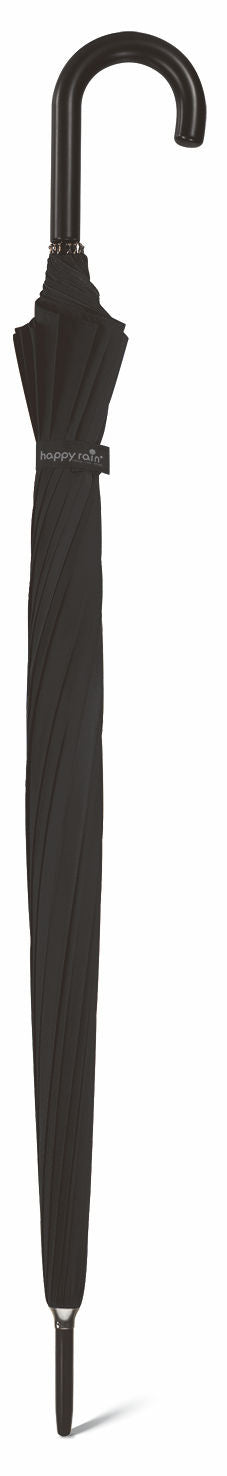 happy rain Regenschirm Partnerschirm Stockschirm Ø130cm Gästeschirm 16tlg schwarz