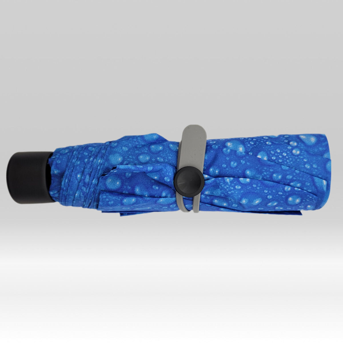 Mini Regenschirm Taschenschirm Schirm klein, leicht & kompakt Regentropfen Print