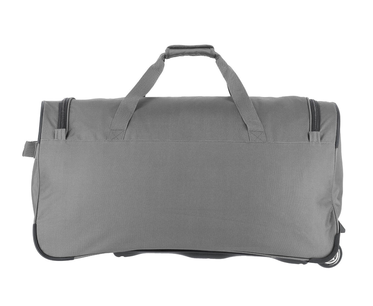 Travelite Basics Fresh Rollenreisetasche Anthrazit, 89 Liter, mit zwei Rollen und Teleskopgriff