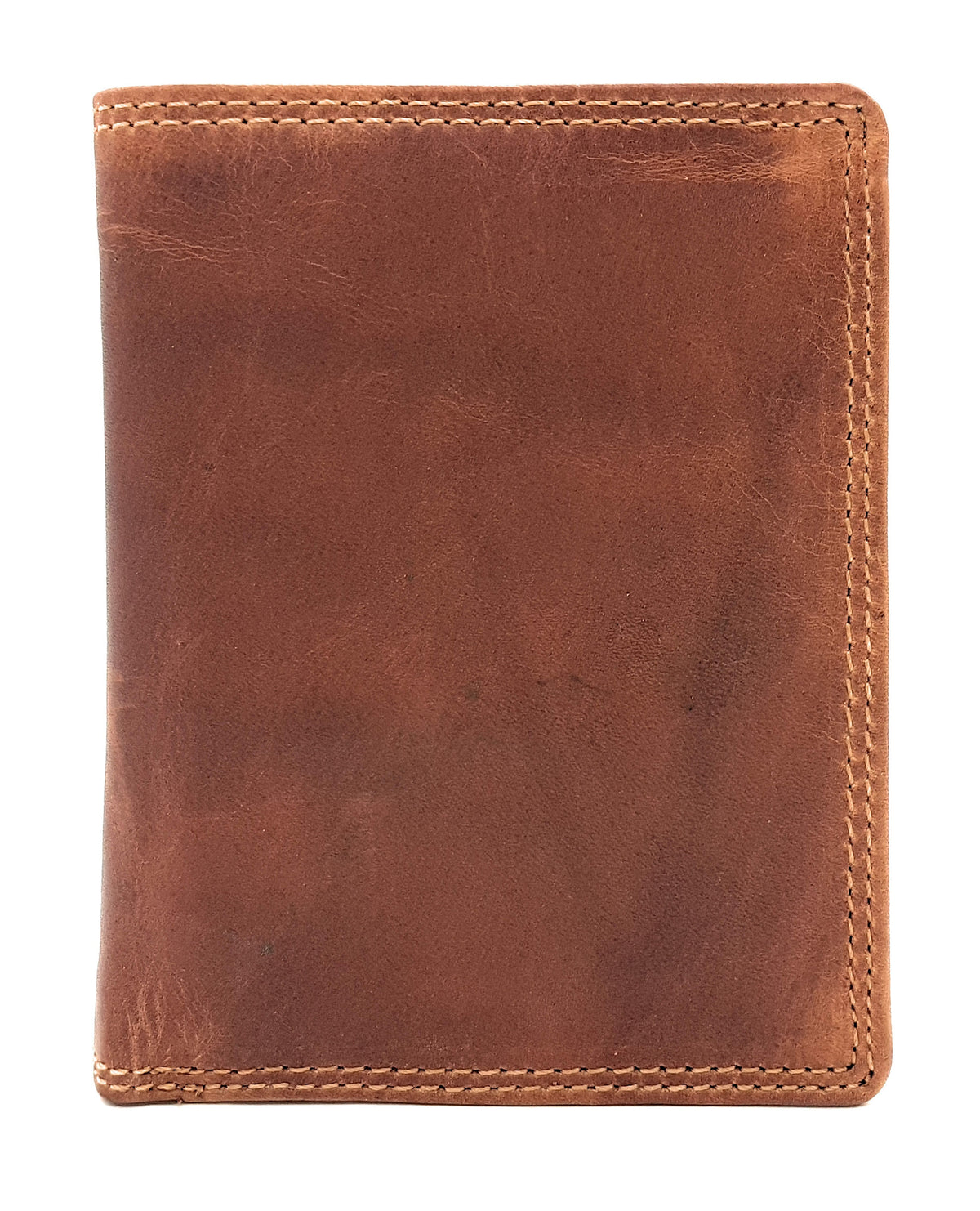 echt Leder Geldbörse Portemonnaie Geldbeutel RFID NFC Schutz Blocker antik braun
