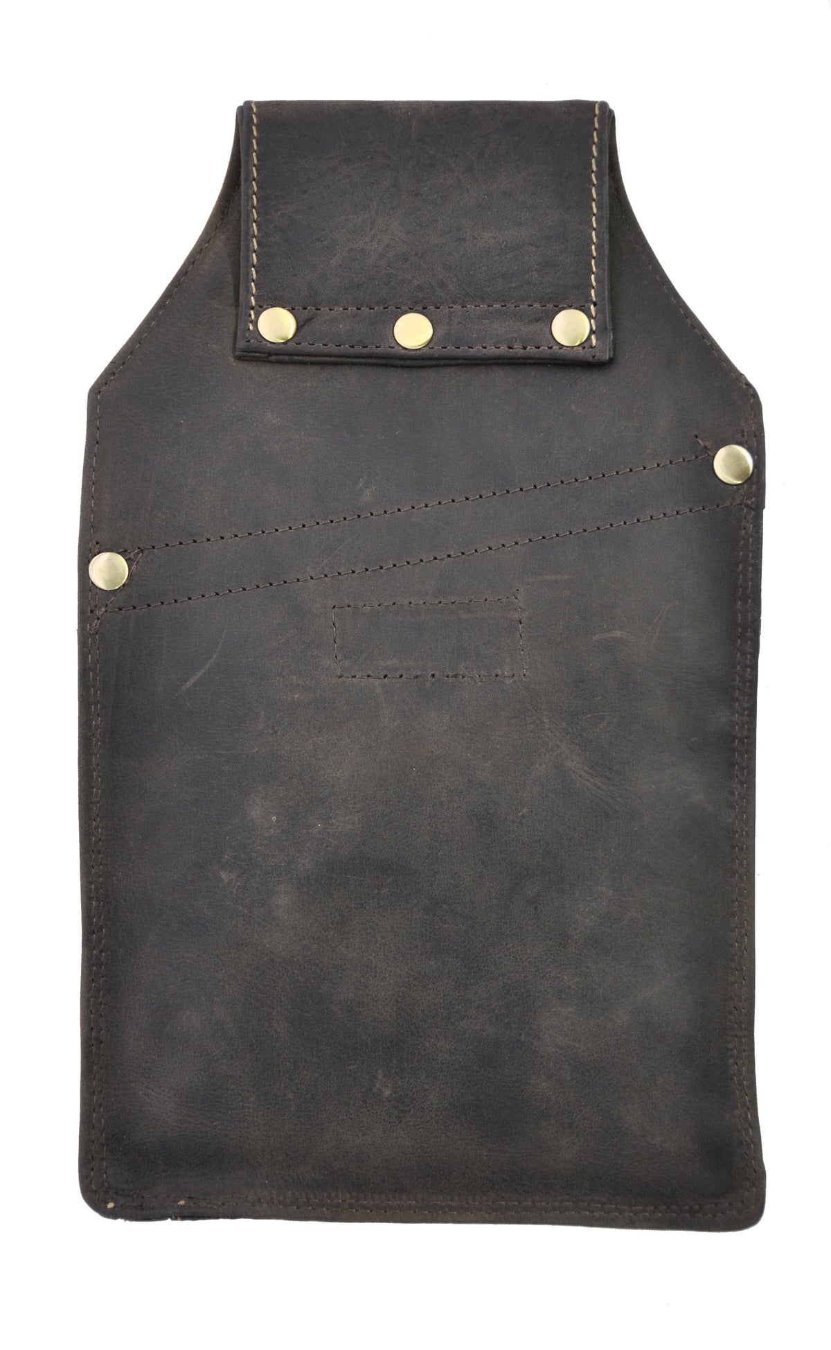 Jockey Club Kellner Holster | Kellnertasche & Köcher aus echt Leder – floral geprägt