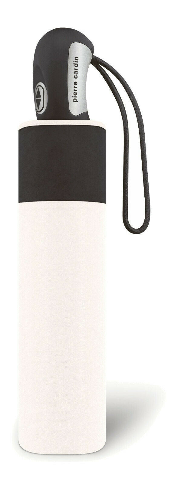 pierre cardin Damen Regenschirm Taschenschirm Auf-Zu Automatik Sunflower schwarz weiß