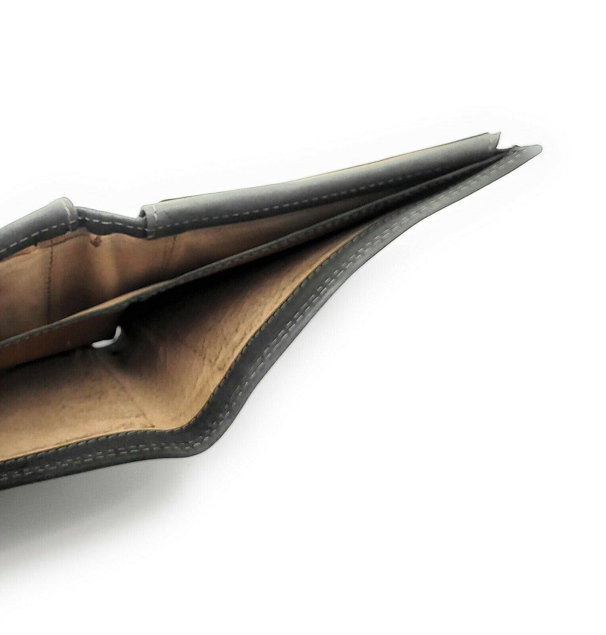 Jockey Club Basic echt Büffel Voll-Leder Geldbörse Portemonnaie Geldbeutel mit RFID NFC Schutz schwarz