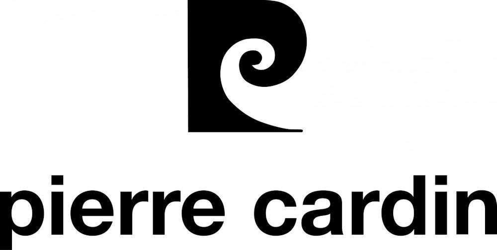 Pierre Cardin Damen Regenschirm Automatik Edition – Blütendach Schwarz-Weiß Sunflower