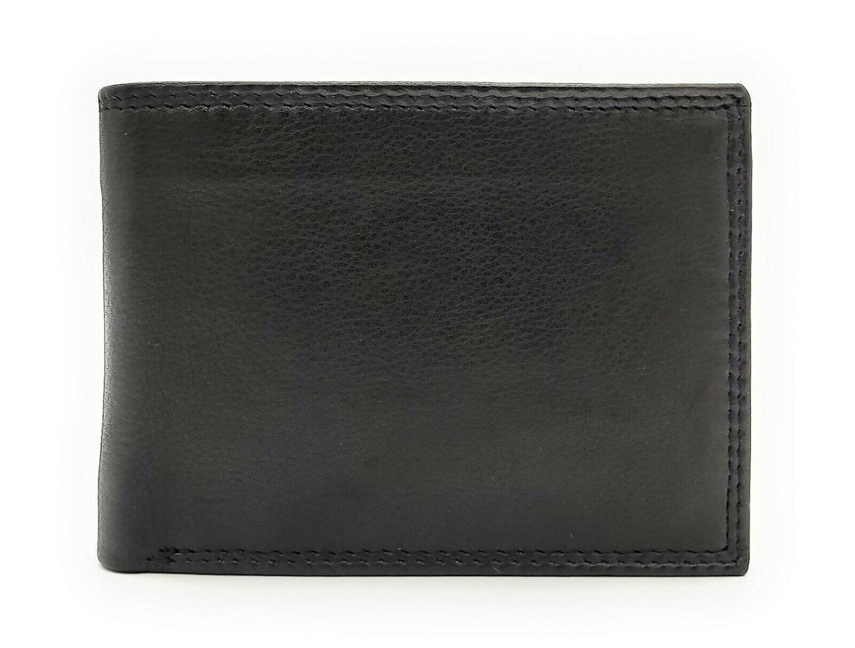 Jockey Club Herren Leder Geldbörse mit RFID Schutz – Schwarz