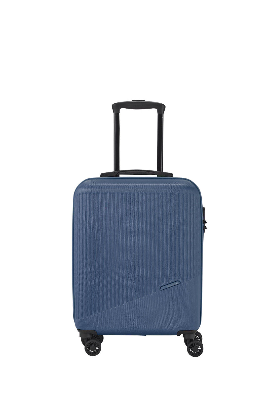 Travelite Bali Handgepäck S Trolley Koffer 55cm 4 Rad / Rollen Hartschale blau