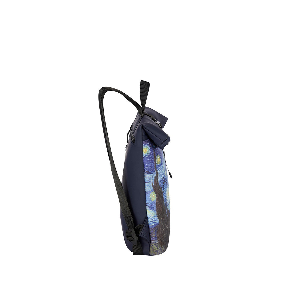 New Rebels Mart Art Roll Up City Rucksack Los Angeles starry night, Sternennacht wasserabweisend