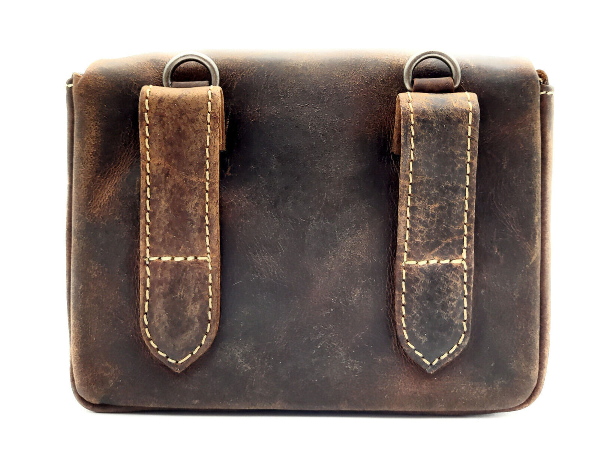 Ven Tomy Gürteltasche aus Büffelleder Seitenansicht