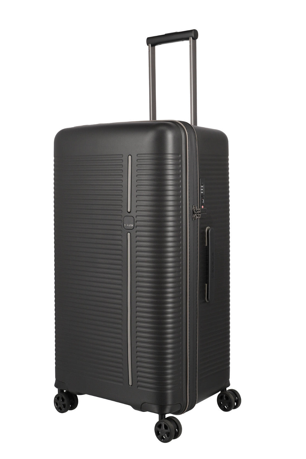 Travelite Roomer Trolley L – Tiefer XXL-Hartschalenkoffer (101 l) für Helme & Skischuhe, TSA-Schloss, 4 Rollen | Video