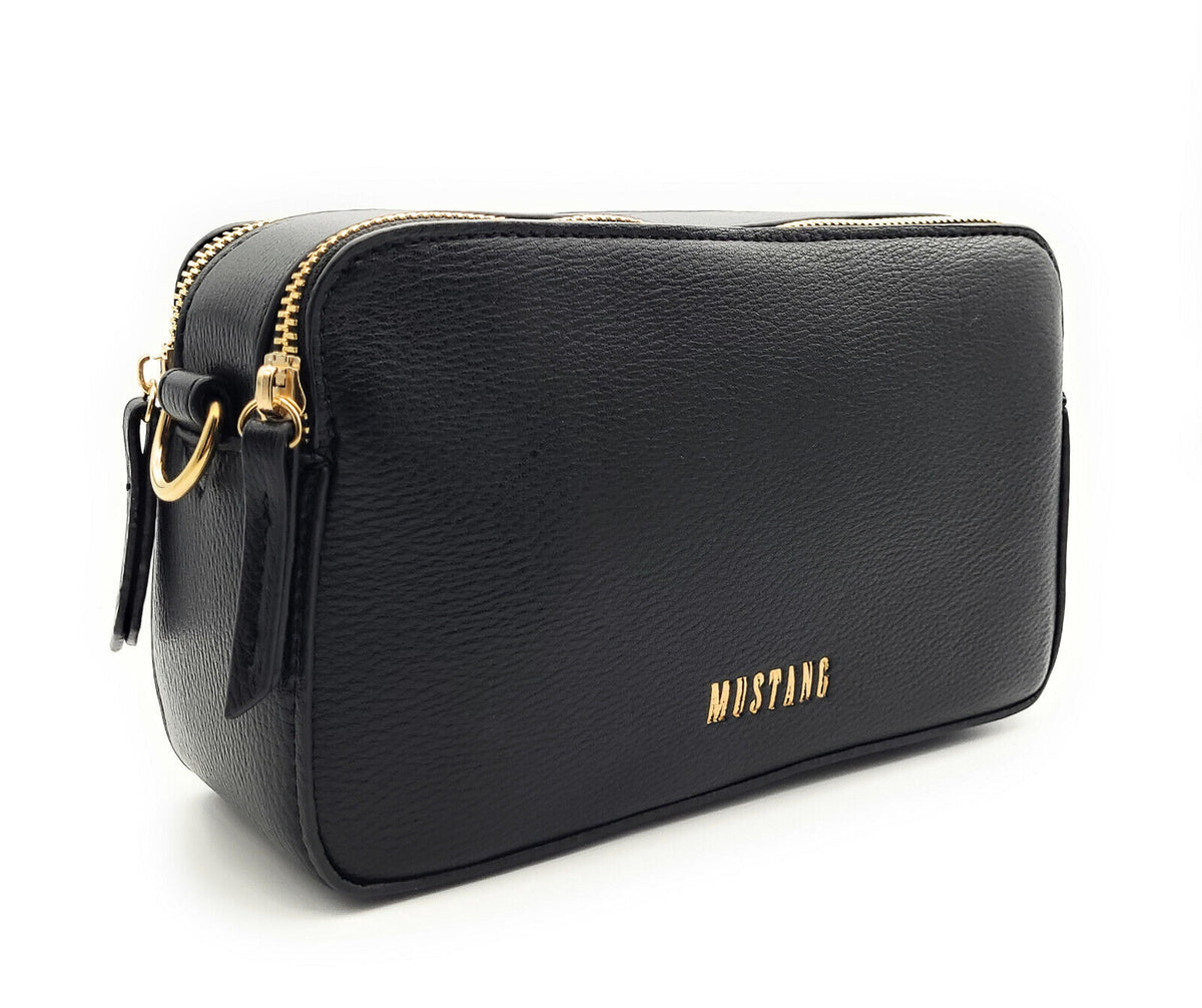 Mustang kleine Damen Handtasche Umhängetasche Crossbag "Amondans" schwarz
