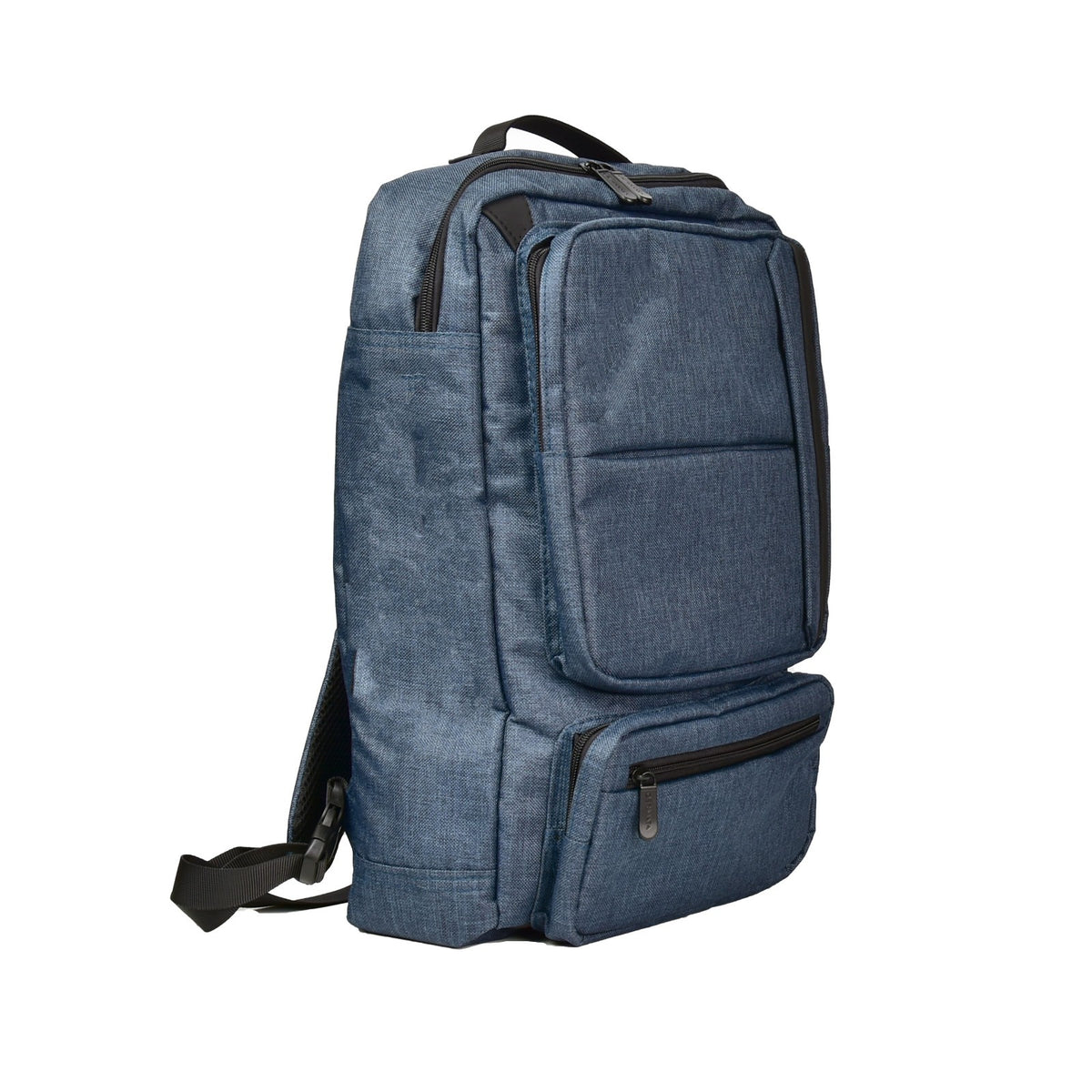 Dermata Multifunktionale Businesstasche 3-in-1 mit Laptopfach 17" | Rucksack, Aktentasche & Schultertasche aus Polycanvas petrol