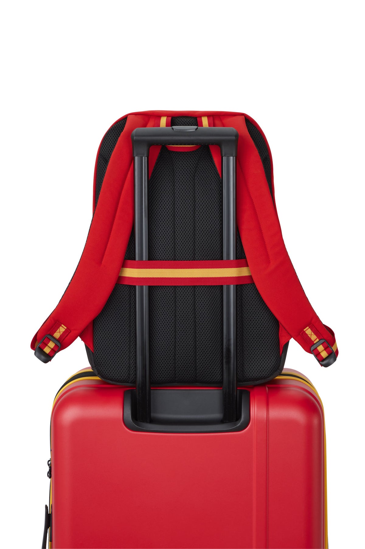 travelite x NFL College Rucksack Kansas City Chiefs Rot – 24 l, Laptopfach bis 15 Zoll