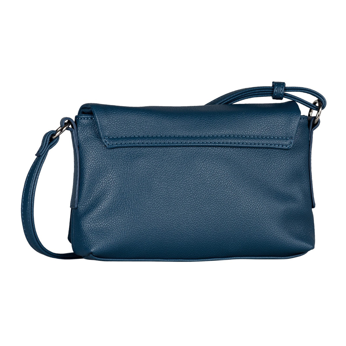 Tom Tailor Lissi Flap Bag S – kleine modische Umhängetasche mit Magnetverschluss blau