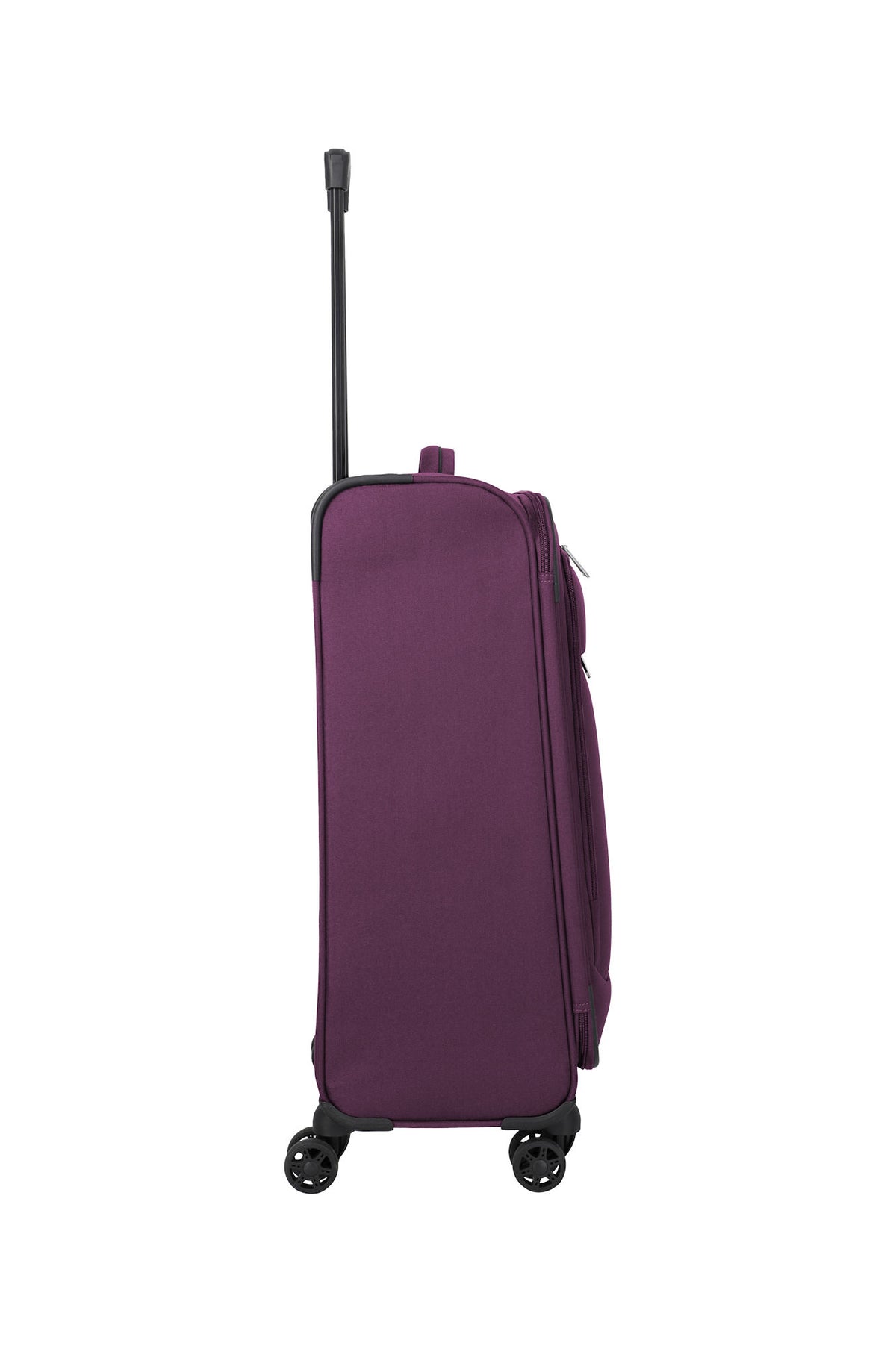 Travelite Priego Trolley M 66 cm – Mittelgroßer Koffer mit 4 Rollen & Zahlenschloss berry