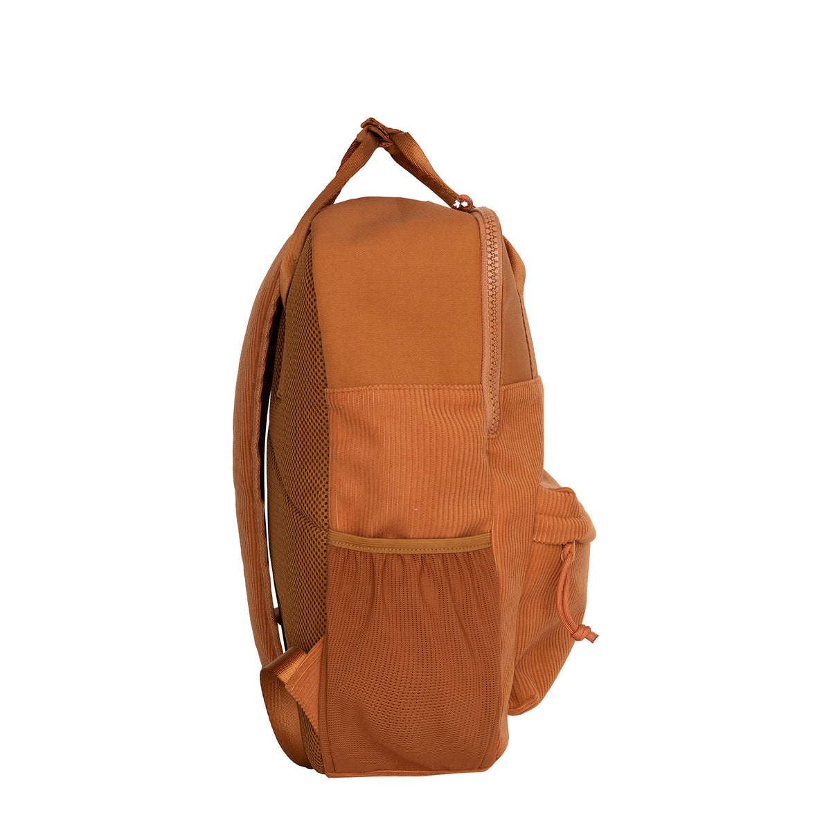 New Rebels Rucksack Ribbi Springfield mit Kordoptik und Tabletfach coffee braun