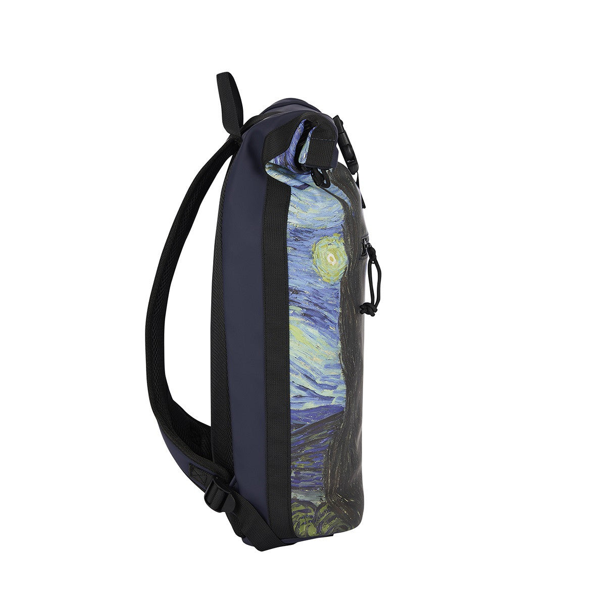 New Rebels New York Sternennacht Rucksack – Rolltop, wasserabweisend, 15" Laptopfach