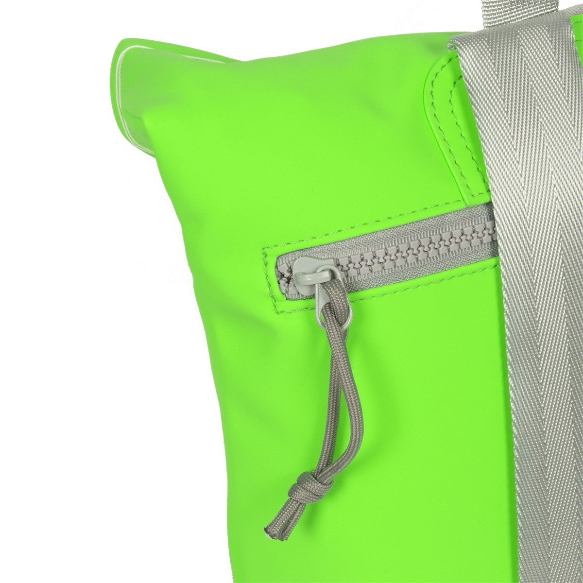New Rebels Mart Roll Up Rolltop City Rucksack Los Angeles wasserabweisend neon grün