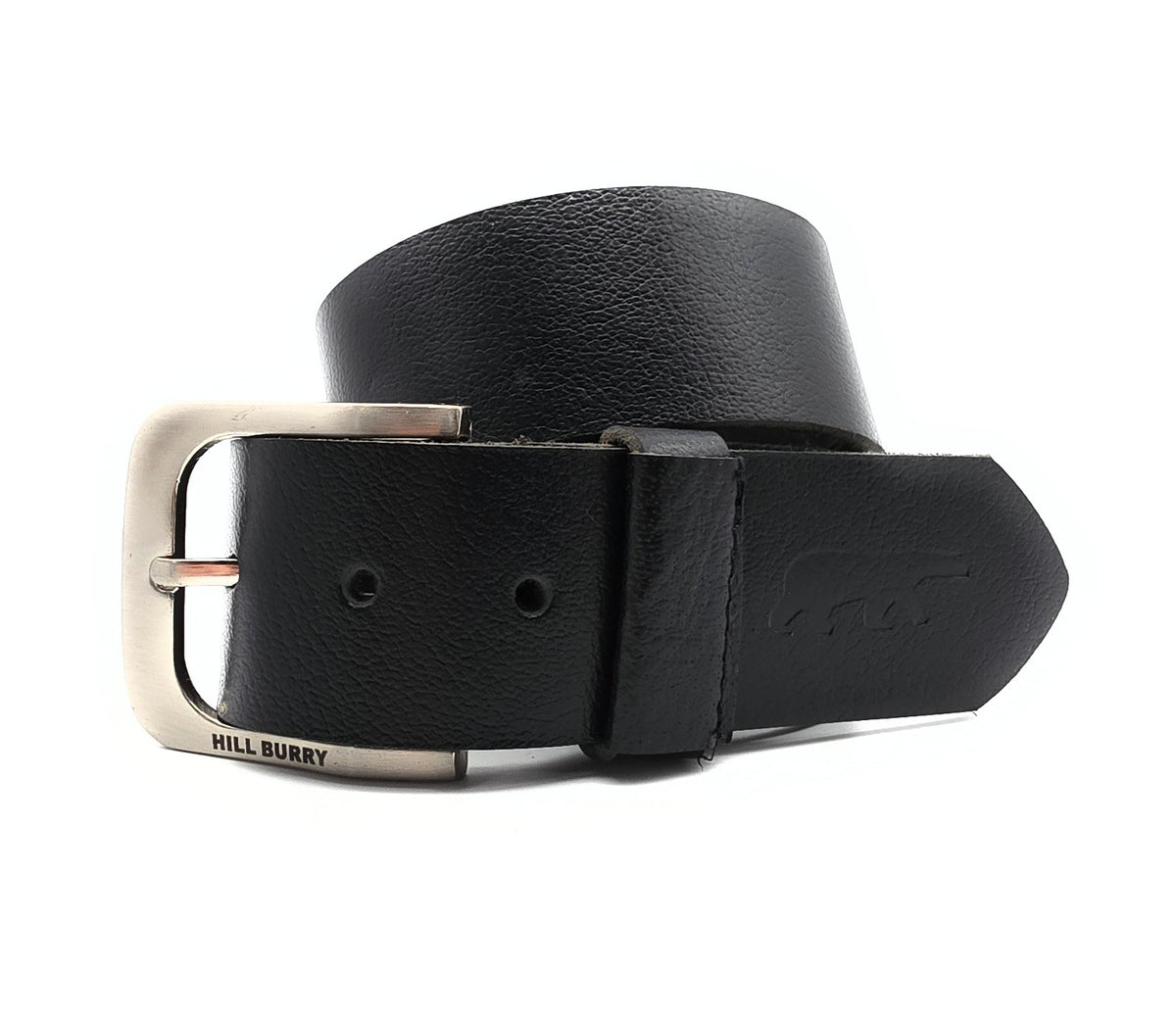Hill Burry extra breiter echt Leder Unisex Gürtel Büffelvollleder ca. 45mm Schwarz