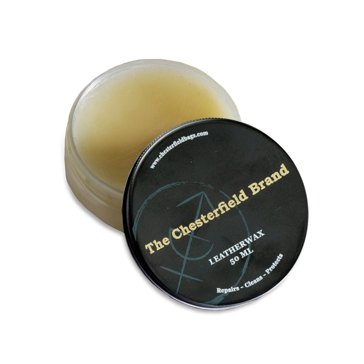 The Chesterfield Brand Lederwachs 50 ml – Farblos, Lederpflege & Reinigung für Taschen & Accessoires