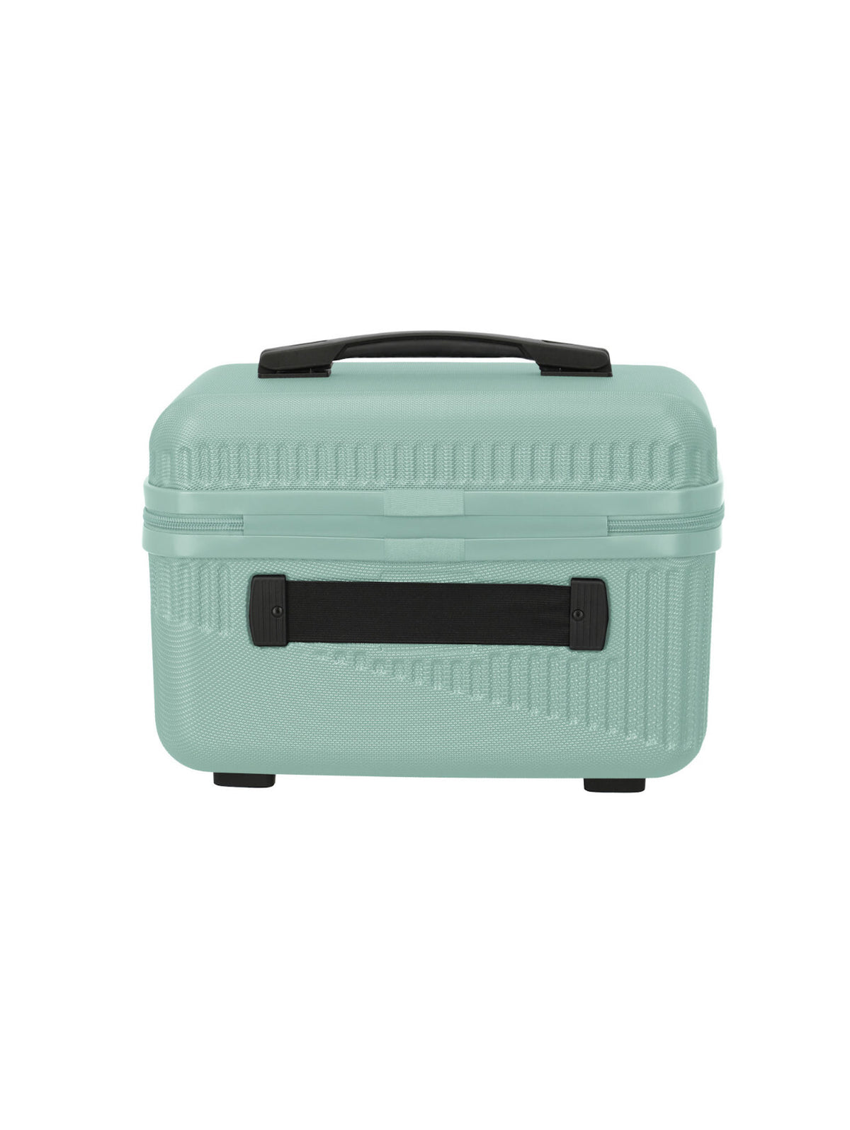 Travelite Bali Beautycase – Kosmetikkoffer 36 cm | 17 l | Hartschale mit Trolley-Aufsteckung & Schultergurt mintgrün