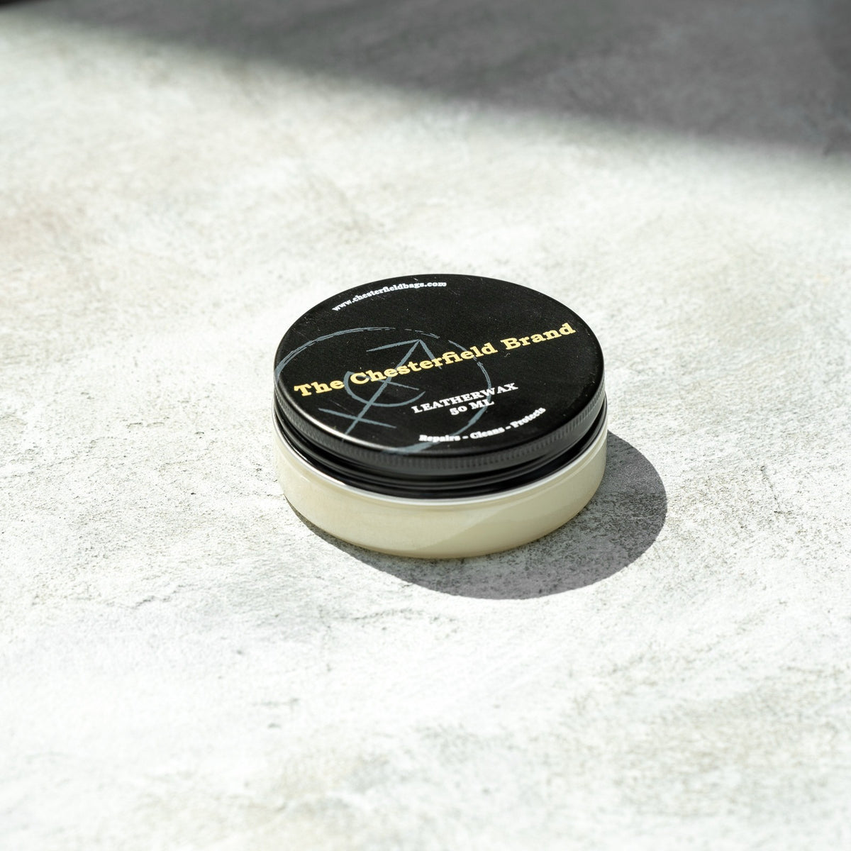 The Chesterfield Brand Lederwachs 50 ml – Farblos, Lederpflege & Reinigung für Taschen & Accessoires