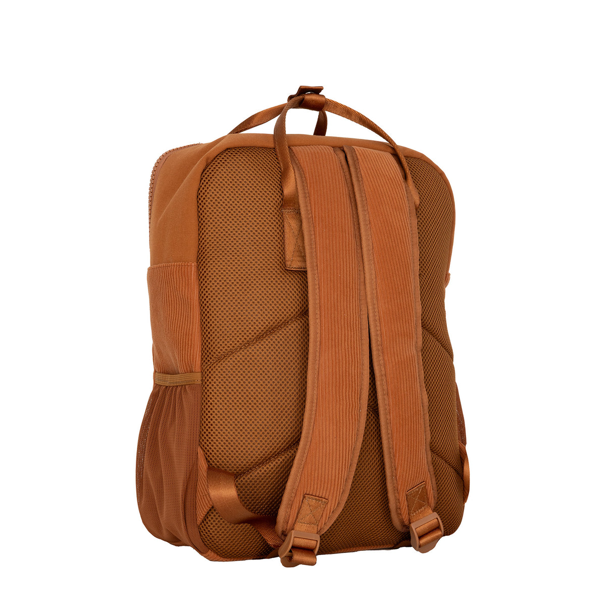 New Rebels Rucksack Ribbi Springfield mit Kordoptik und Tabletfach coffee braun