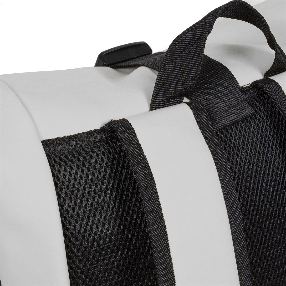 New Rebels New York Rolltop Rucksack Grau – wasserabweisend, 15" Laptopfach, 15 L