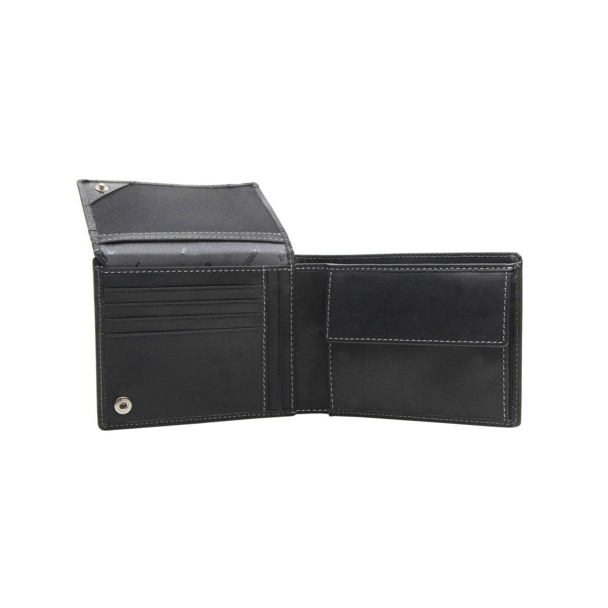 Esquire echt Leder Geldbörse Portemonnaie mit RFID Schutz & Cardsafe "Dallas" schwarz