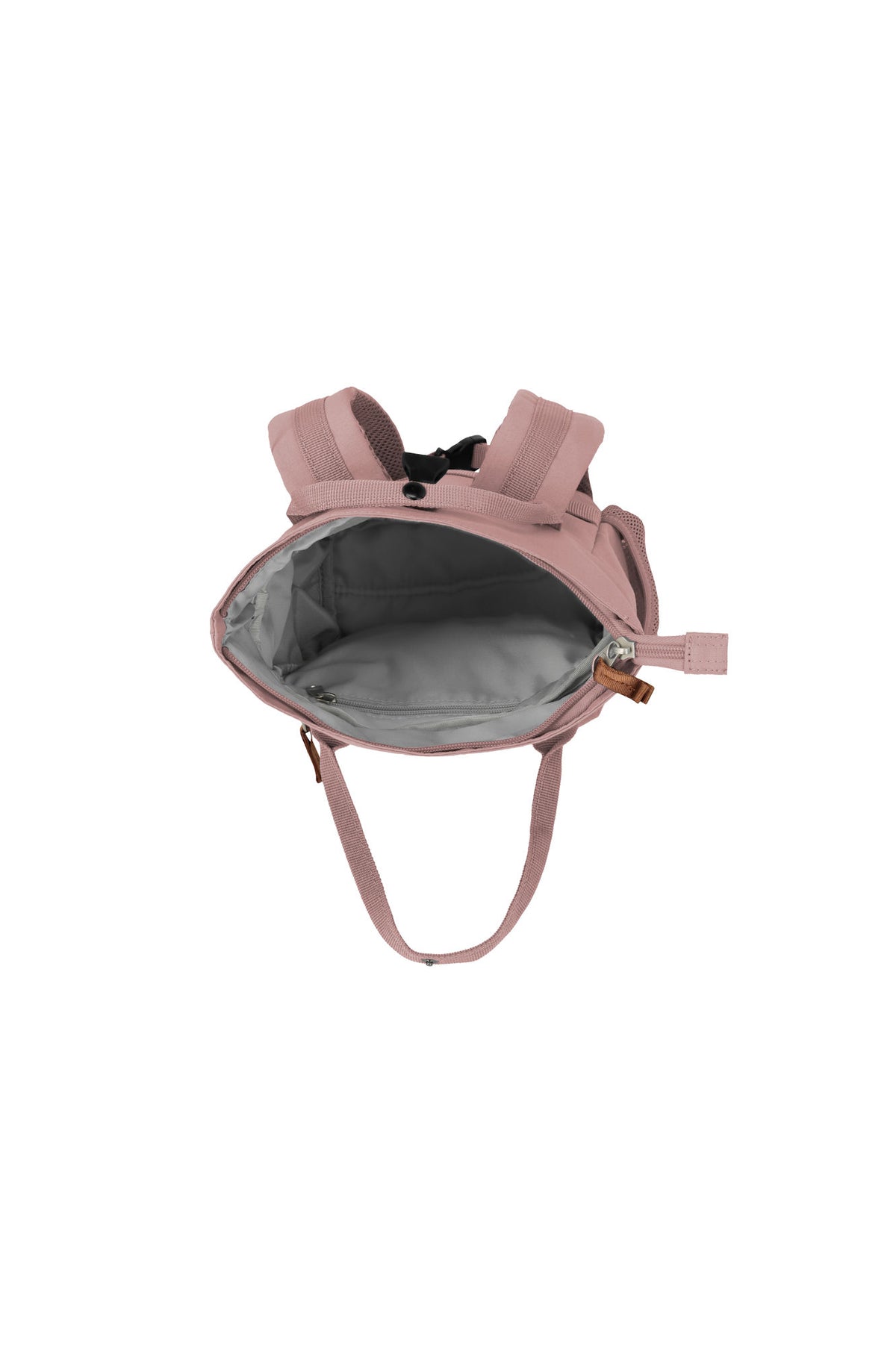 travelite BASICS Mini Rollup Rucksack 7–8 L – Smoky Rose