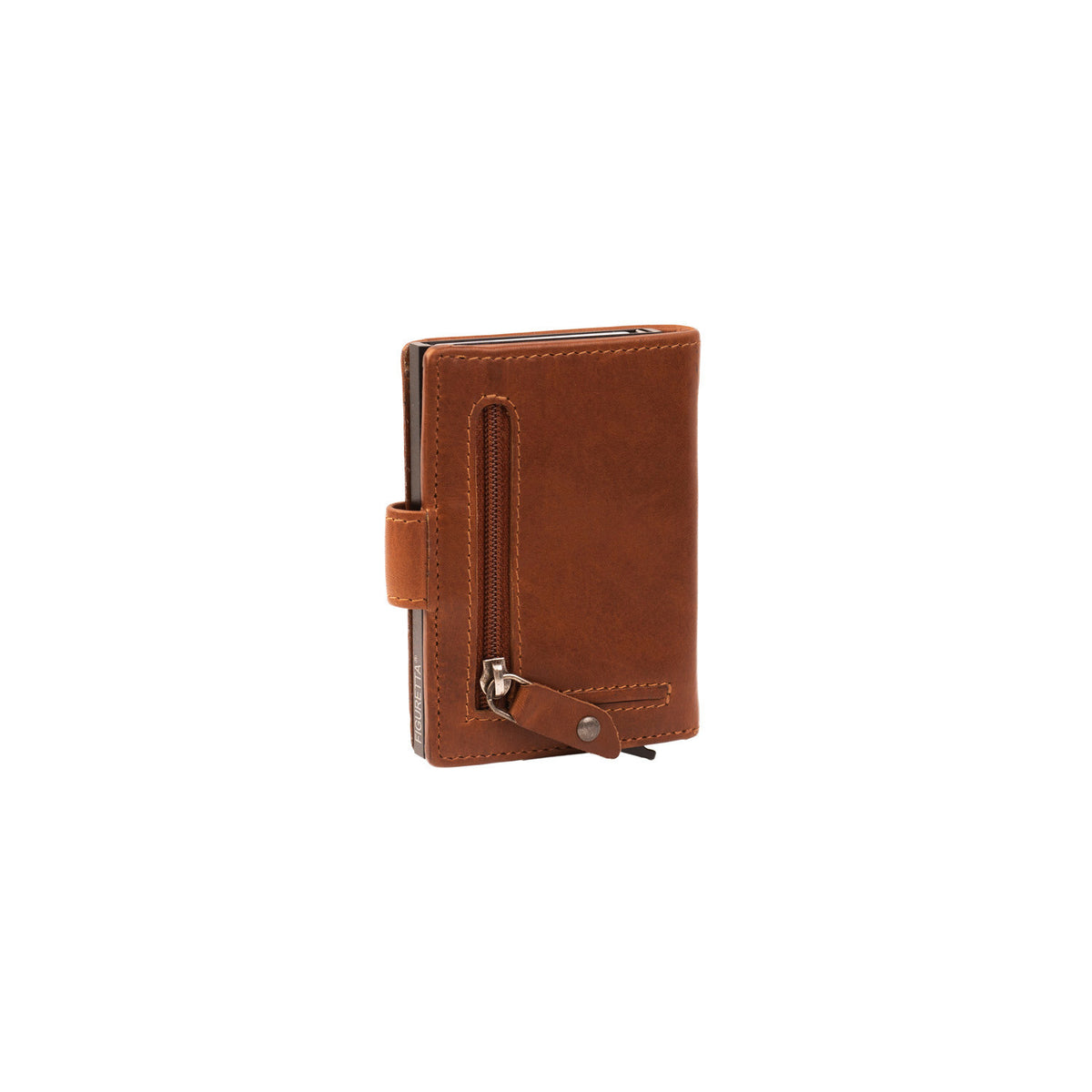 The Chesterfield Brand echt Leder Kreditkartenetui Smart Wallet Mini Geldbörse Loughton cognac