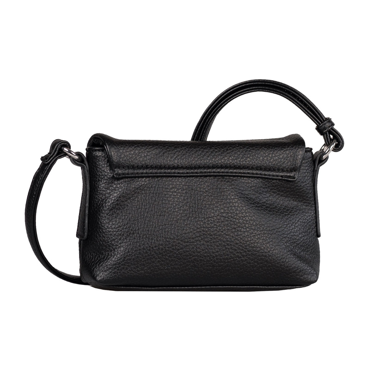 Tom Tailor Lissi Flap Bag S – kleine modische Umhängetasche mit Magnetverschluss black