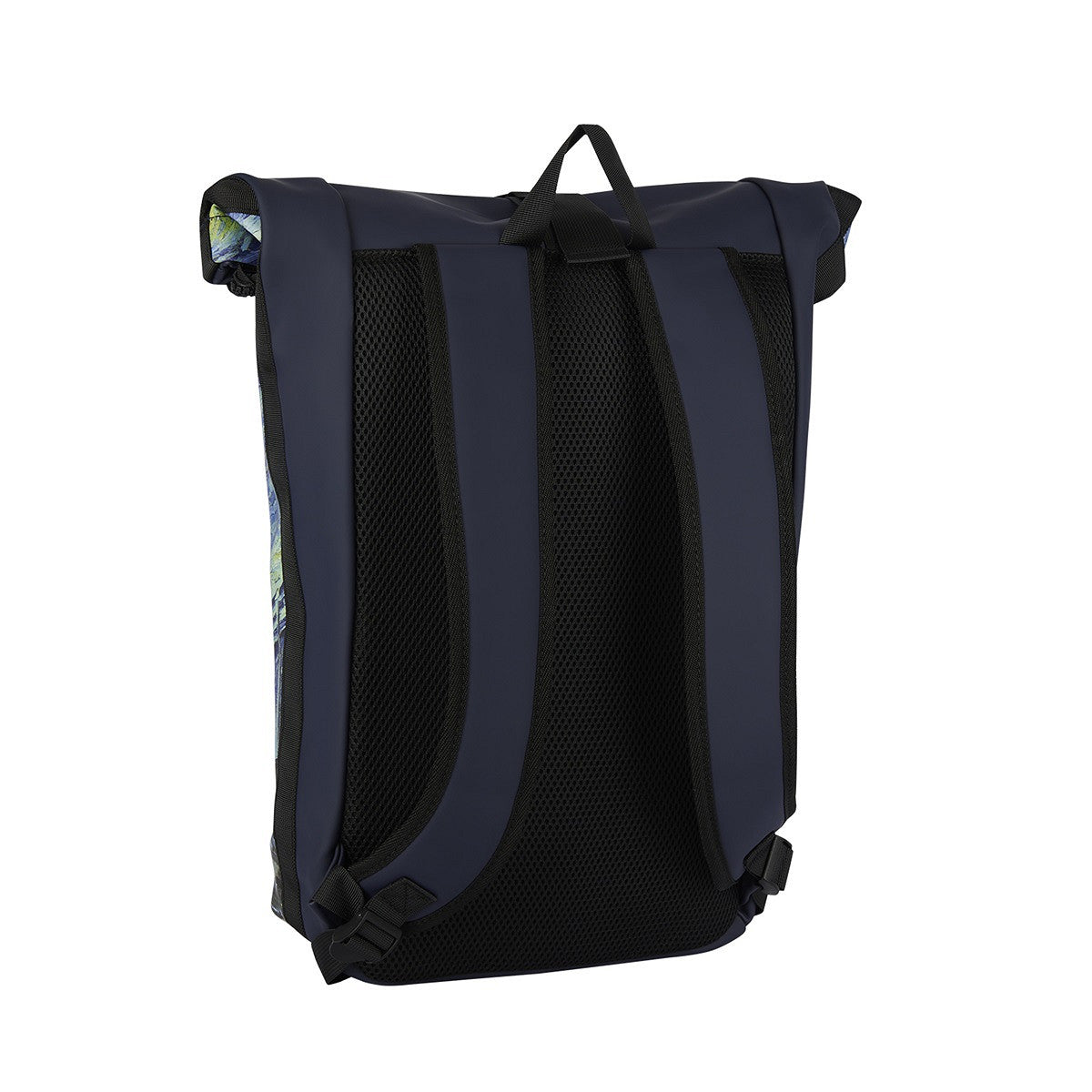 New Rebels New York Sternennacht Rucksack – Rolltop, wasserabweisend, 15" Laptopfach