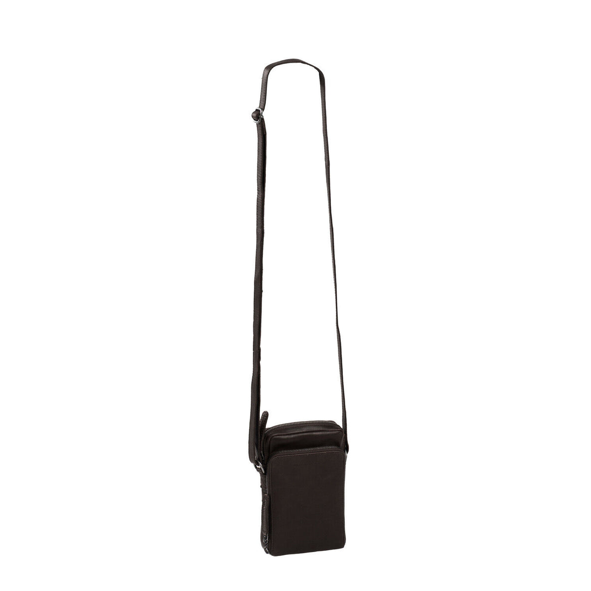 The Chesterfield Brand echt Leder Handytasche Schultertasche Umhängetasche Hamilton braun