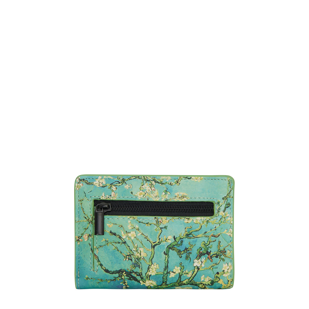 New Rebels Smart Wallet – Van Gogh „Mandelblüte“ | Künstlerisches Portemonnaie mit Münzfach, Kartenetui & Sichtfach