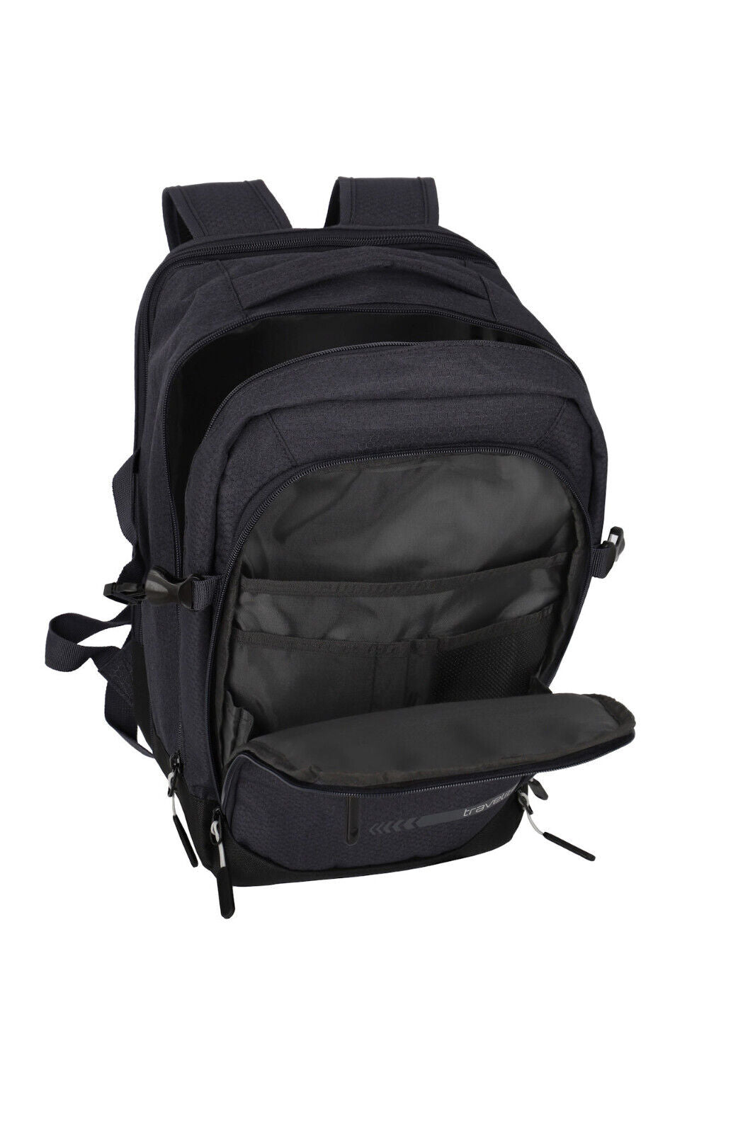 Travelite Kick Off Reiserucksack Anthrazit mit 13 Zoll Laptopfach