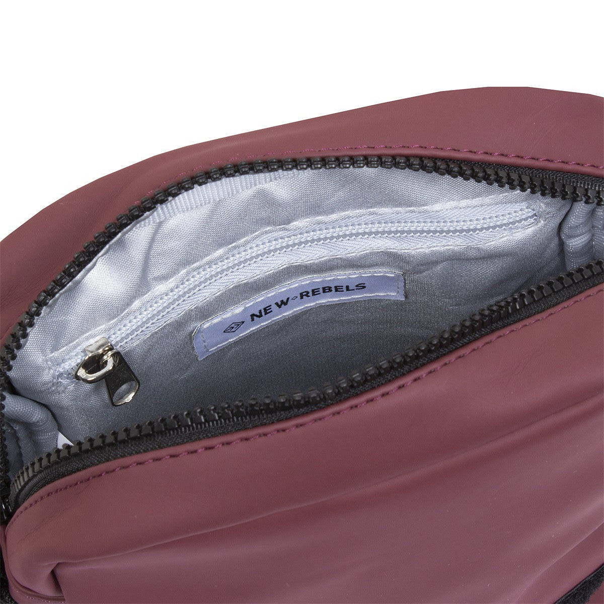 New Rebels Louisville Flapover Umhängetasche Schultertasche wasserabweisendes Planenmaterial, bordeaux rot