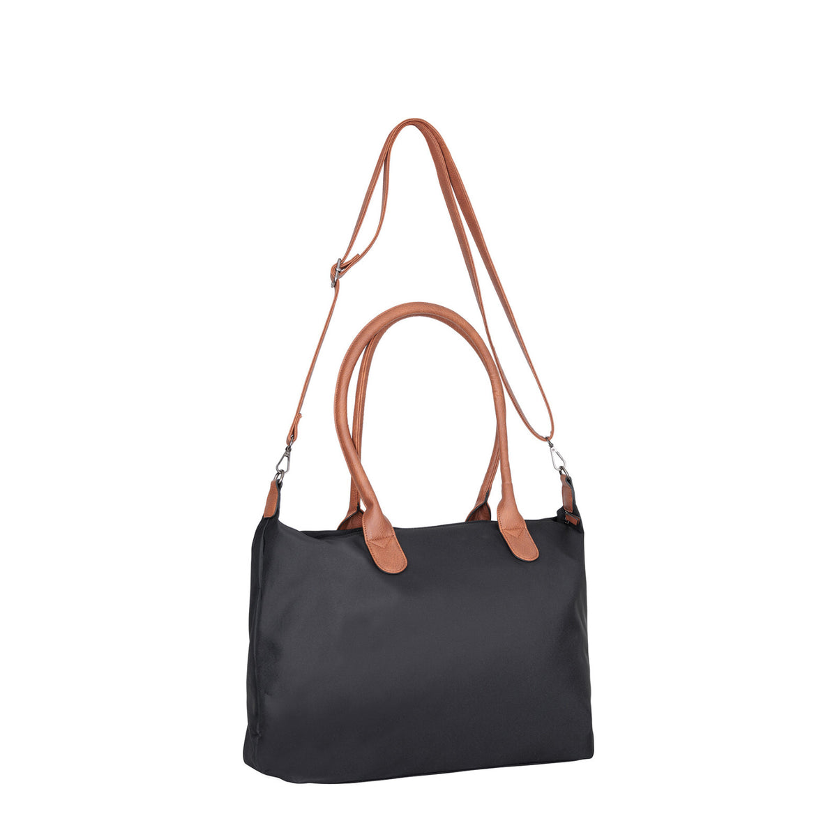 Mustang großer Damen Shopper Handtasche Umhängetasche "Limnos" schwarz