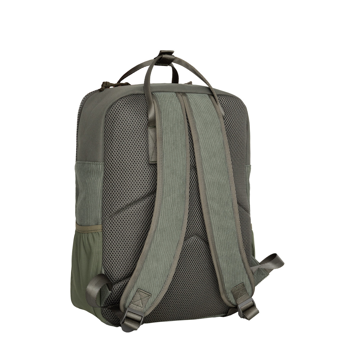 New Rebels Rucksack Ribbi Springfield mit Kordoptik und Tabletfach grün
