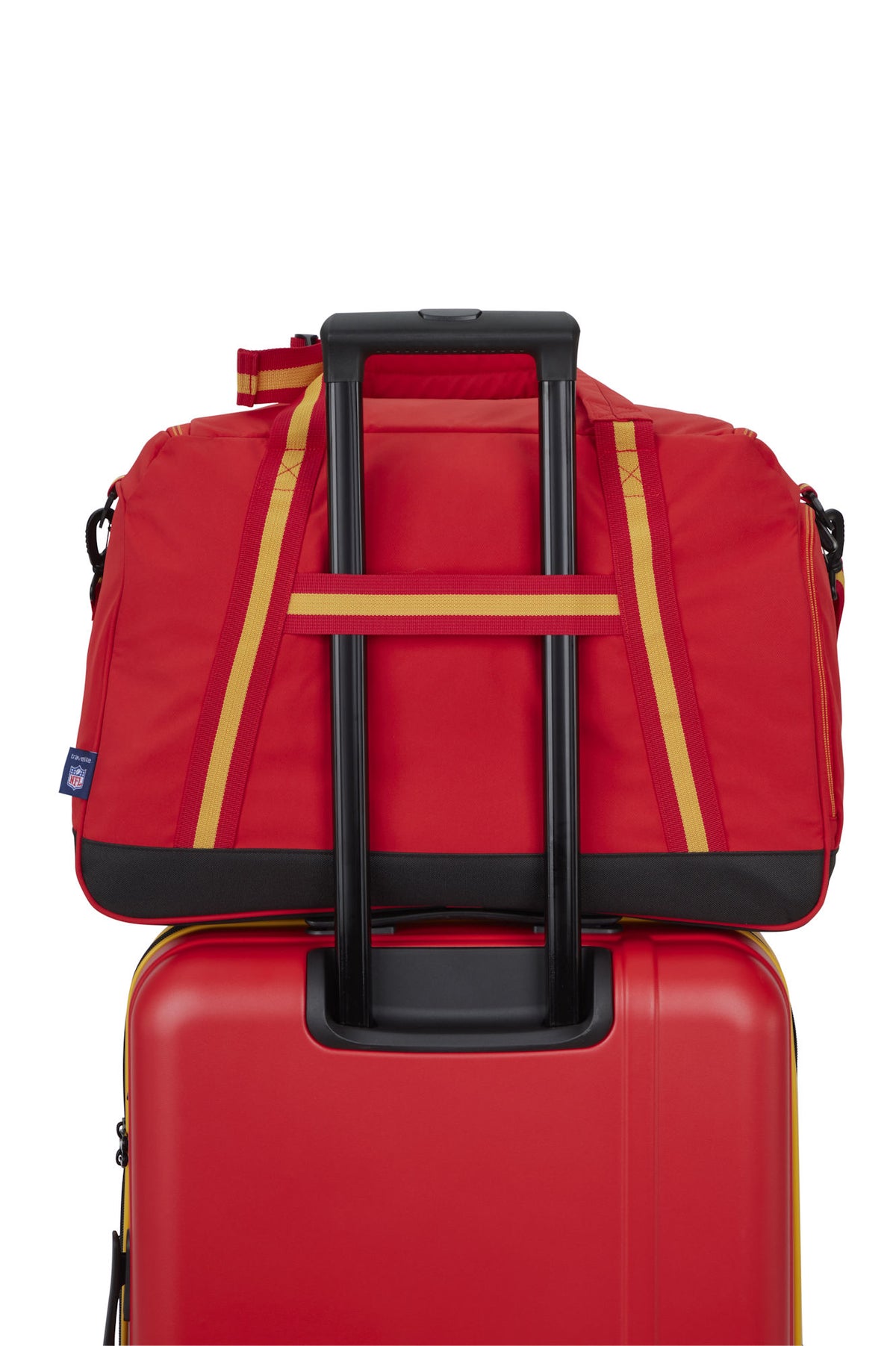 travelite x NFL Sporttasche M Kansas City Chiefs – 47 l mit Rucksackfunktion