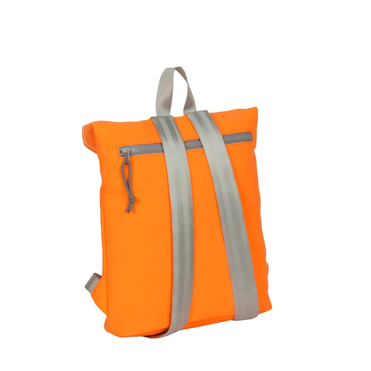 New Rebels Mart Roll Up Rolltop City Rucksack Los Angeles wasserabweisend neon orange