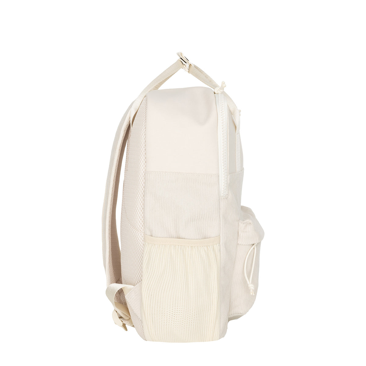New Rebels Rucksack Ribbi Springfield mit Kordoptik und Tabletfach beige