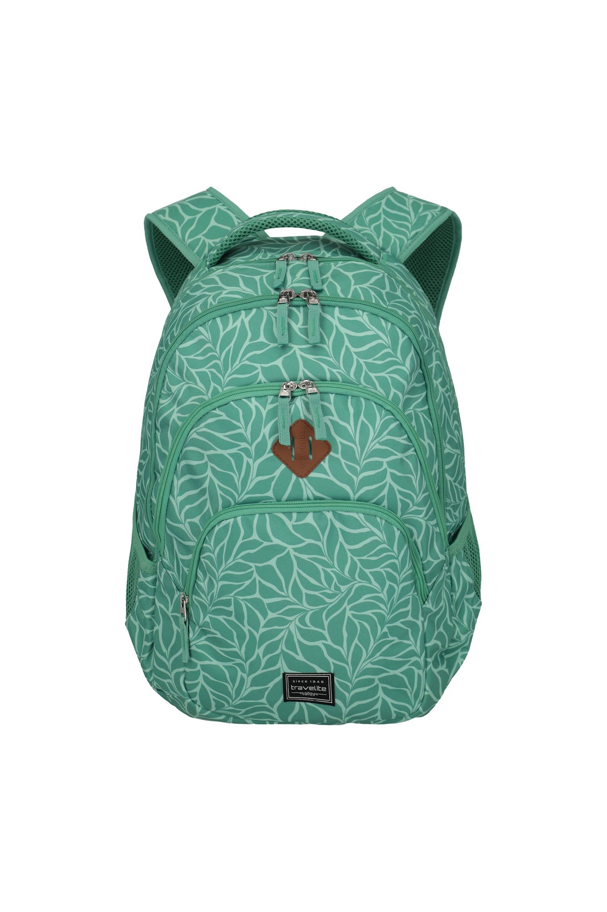 Travelite Basics Rucksack 22 l mit 15,6" Laptopfach Print Green