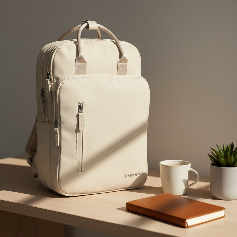 New Rebels William Milwaukee Rucksack mit Laptopfach 15,6 Zoll, 18 l