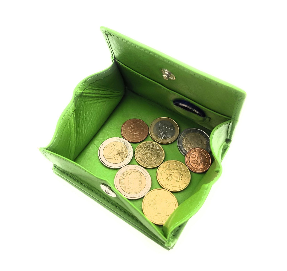 Jockey Club echt Leder Geldbörse Portemonnaie Wiener Schachtel RFID Schutz grün