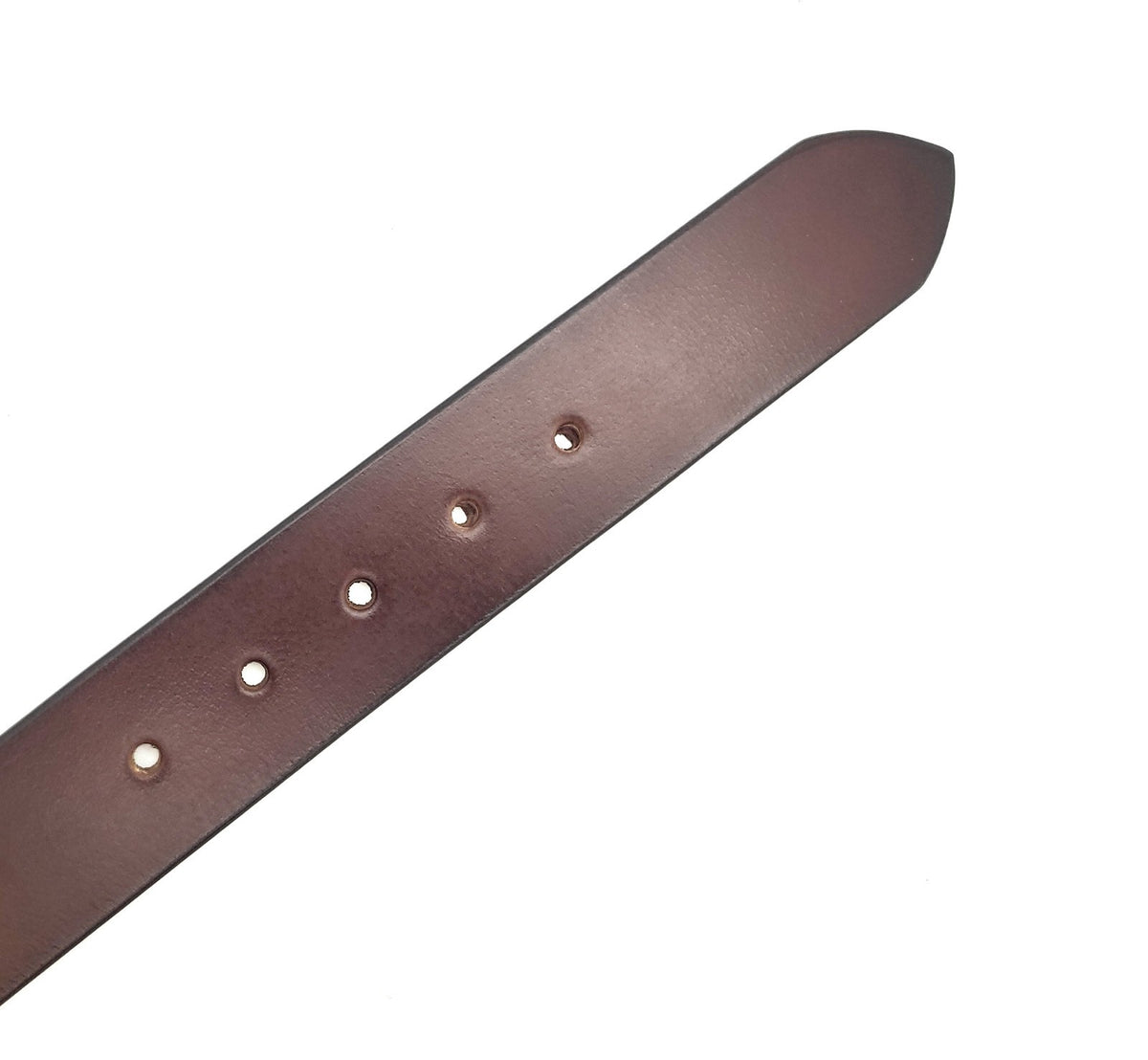 Herren Ledergürtel Braun 40mm - Echtleder Gürtel kürzbar & robust