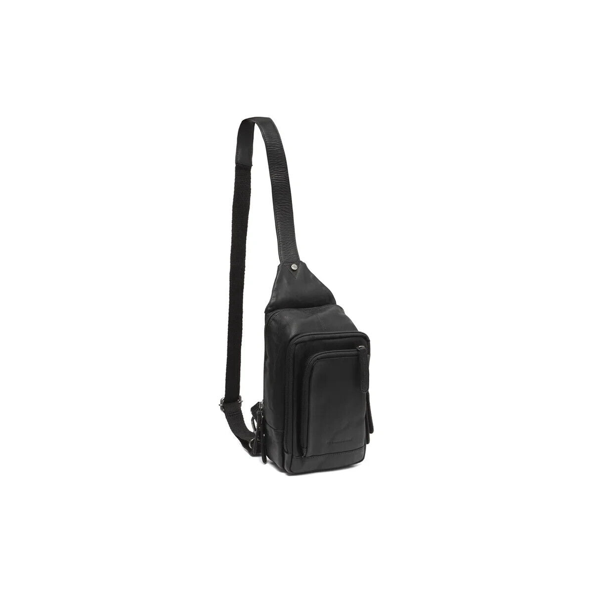 The Chesterfield Brand echt Leder Crossbag Slingbag Crossbodybag Umhängetasche Riga schwarz