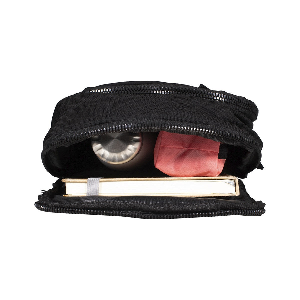 New Rebels Walden - Caldwell große Crossbody Bag – Nylon Umhängetasche mit Tabletfach & Sicherheitsfach schwarz